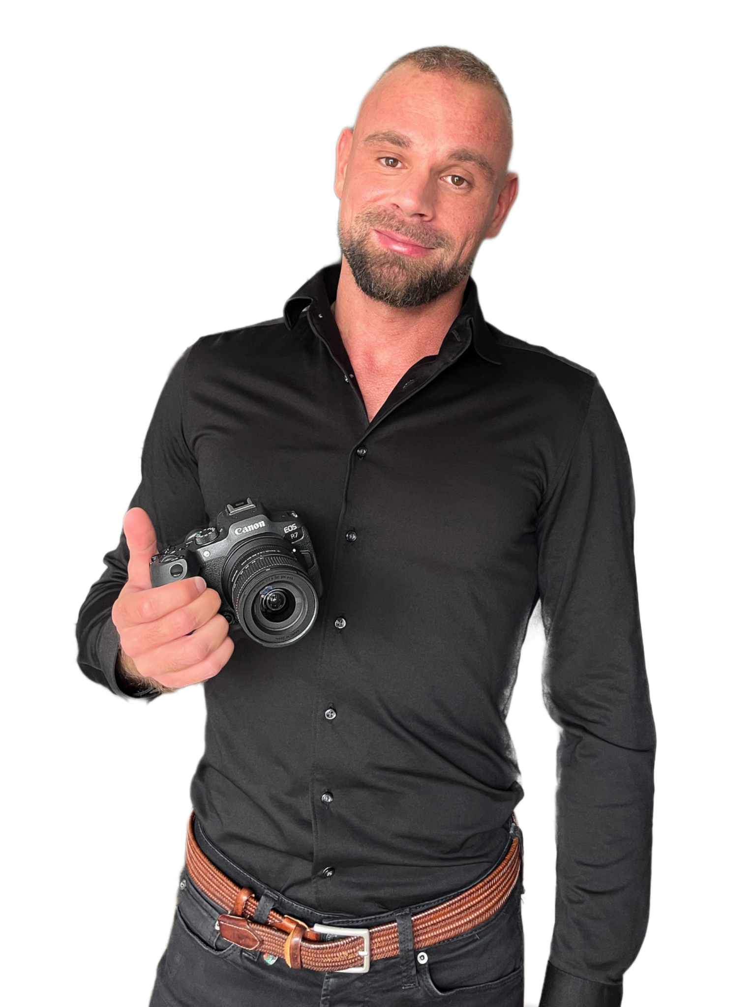 Florian Haas mit Kamera